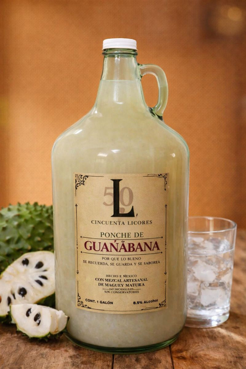 Galon de ponche de Guanabana